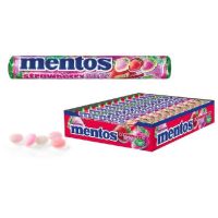MENTOS FRESA MIX* 20U