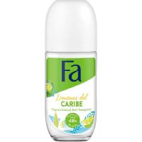 DESODORANTE FA ROLL ON CARIBE 50ML*6U