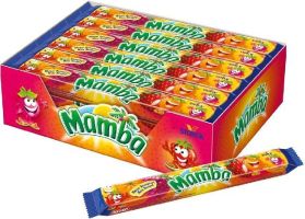 CARAMELO MASTICABLE MAMBA 106GR*24U