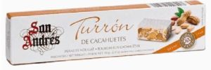 TURRON DURO CACAHUETE SAN ANDRES 70GR*40U