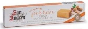 TURRON CREMA CACAHUETE SAN ANDRES 70GR*40U