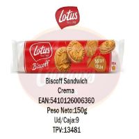 LOTUS BISCOFF SANDWICH CREAM 150GR*9U