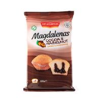 MADALENAS DELASHERAS CACAO Y AVELLANA 220GR*16U 