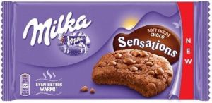 GALLETA MILKA COOKIES SENSATIONS SOFT CACAO 156GR*12U