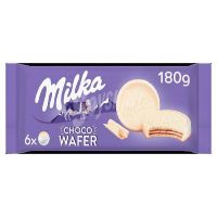 GALLETA MILKA CHOCO WAFER BLANCO 180GR*14U 