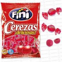 SAQUETAS FINI CEREZA GRAGEADAS 80GR*12U
