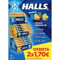 HALLS EXPOSITOR 2X1.70EUR *50U.