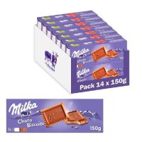 GALLETA MILKA CHOCO BISCUIT 150GR*14U.