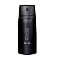 DESODORANTE AXE SPRAY BLACK 150ML*6U
