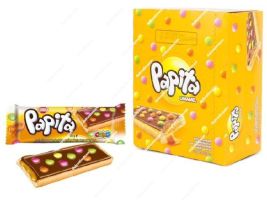 BARRITAS PAPITA CARAMEL 33GR*24U
