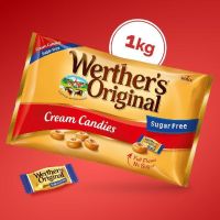 CARAMELO WERTHERS CREAM CANDIES ZERO AZUCAR 1KG