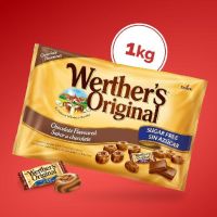 CARAMELO WERTHERS CHOCOLATE ZERO AZUCAR 1KG