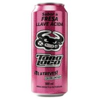 TORO LOCO LLAVE ACIDA DE FRESA 500ML*24U