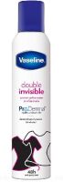 DESODORANTE VASELINE SPRAY DOUBLE INVISIBLE  250ML*6U
