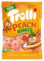 TROLLI PEACH RINGS 100GR*16U