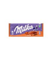MILKA CARAMELO RELLENA TABLETA 100GR*22U.