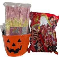 LOTE CALABAZA HALLOWEEN CAÑAS *160U + DYNAMITE *200U SIDRAL
