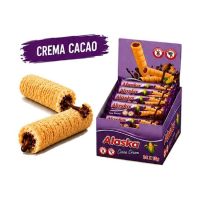 ALASKA GUSANITO RELLENO SABOR CREMA CACAO 18GR*24U