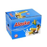 ALASKA GUSANITO RELLENO SABOR CREMA COCO 18GR*24U