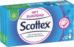 PAÑUELOS SCOTTEX 16PAQUETES*PACK12
