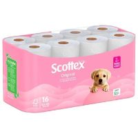PAPEL HIGIÉNICO REGULAR SCOTTEX 6U*PACK16