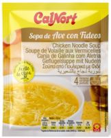 SOPA DE AVE CON FIDEOS CALNORT 66GR*24U